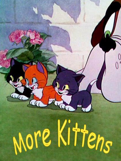 Обложка (Постер) Еще про котят / More Kittens (1936) Обложка (Постер) Еще про котят / More Kittens (1936)