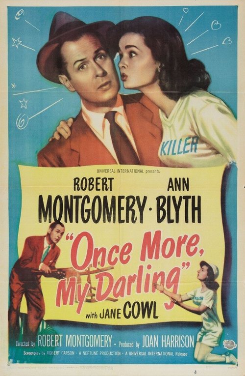 Обложка (Постер) Ещё раз, моя дорогая / Once More, My Darling (1949) SATRip