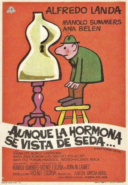 Обложка (Постер) Если гормоны облачить в шелка... / Aunque la hormona se vista de seda... (1971) SATRip Обложка (Постер) Если гормоны облачить в шелка... / Aunque la hormona se vista de seda... (1971) SATRip