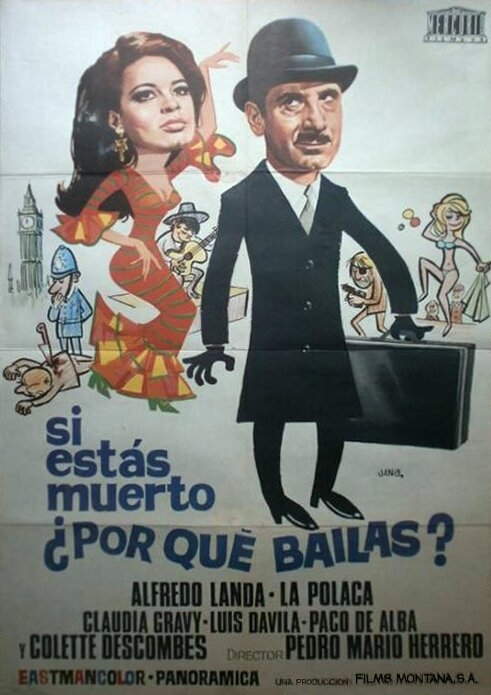 Обложка (Постер) Если ты мертв, почему ты танцуешь? / Si estás muerto, ¿por qué bailas? (1971) SATRip Обложка (Постер) Если ты мертв, почему ты танцуешь? / Si estás muerto, ¿por qué bailas? (1971) SATRip