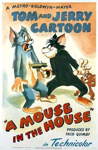 Обложка (Постер) Если в доме завелись мыши / A Mouse in the House (1947) Обложка (Постер) Если в доме завелись мыши / A Mouse in the House (1947)