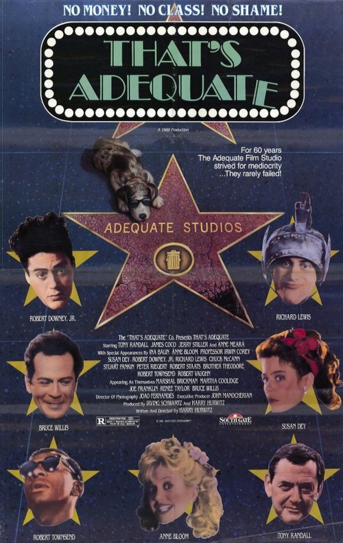 Обложка (Постер) Это адекватно / That's Adequate (1989) SATRip