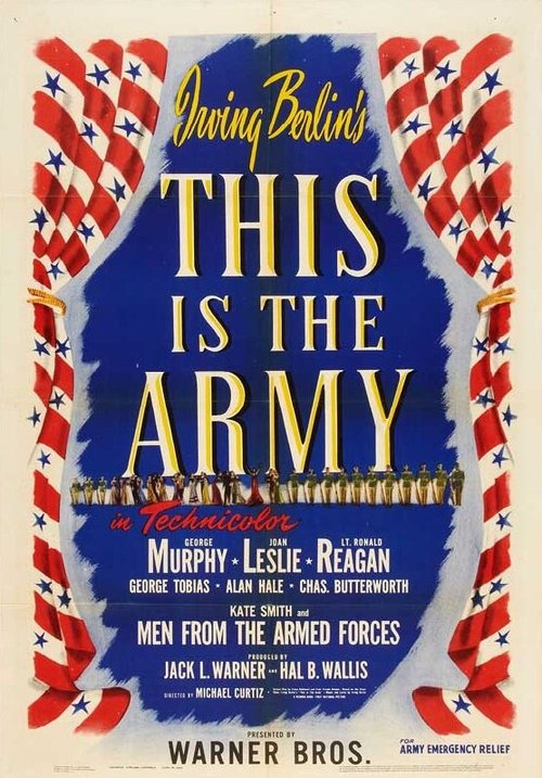 Обложка (Постер) Это армия / This Is the Army (1943) SATRip Обложка (Постер) Это армия / This Is the Army (1943) SATRip