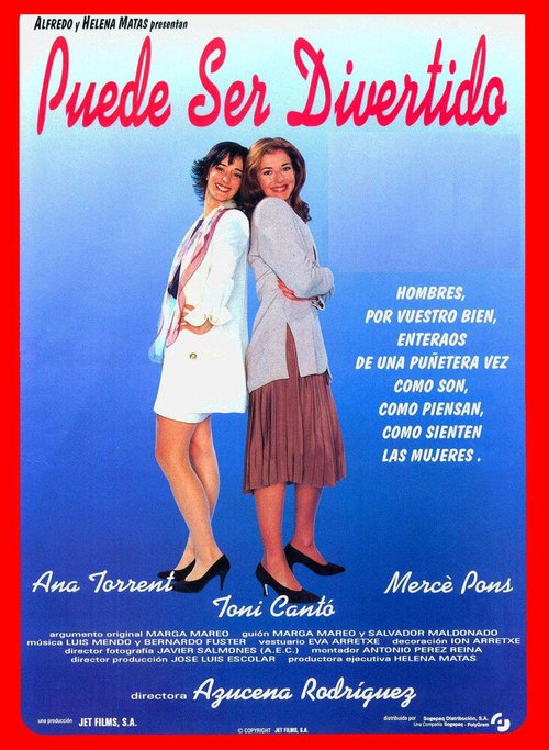 Обложка (Постер) Это может быть весело / Puede ser divertido (1995) HDRip Обложка (Постер) Это может быть весело / Puede ser divertido (1995) HDRip