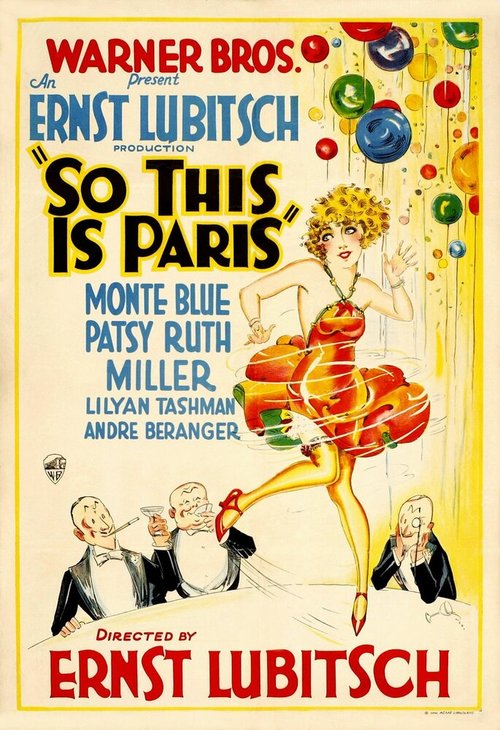 Обложка (Постер) Это тоже Париж / So This Is Paris (1926) SATRip Обложка (Постер) Это тоже Париж / So This Is Paris (1926) SATRip