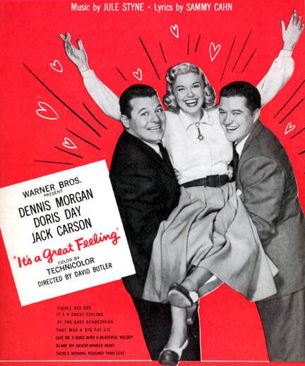 Обложка (Постер) Это великое чувство / It's a Great Feeling (1949) SATRip