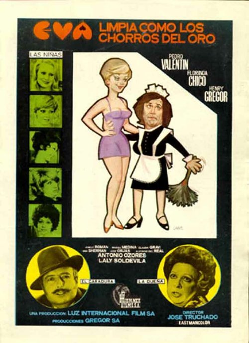 Обложка (Постер) Эва, чистая как стеклышко / Eva, limpia como los chorros del oro (1977) SATRip Обложка (Постер) Эва, чистая как стеклышко / Eva, limpia como los chorros del oro (1977) SATRip