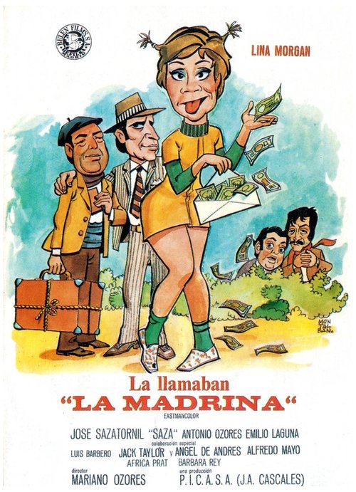 Обложка (Постер) Её называли крёстная мать / La llamaban La Madrina (1973) SATRip Обложка (Постер) Её называли крёстная мать / La llamaban La Madrina (1973) SATRip