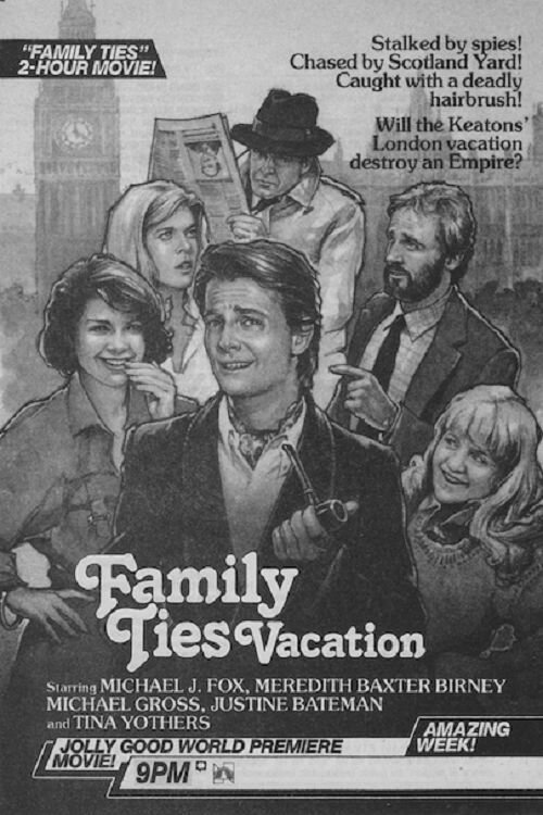 Обложка (Постер) Family Ties Vacation (1985) SATRip