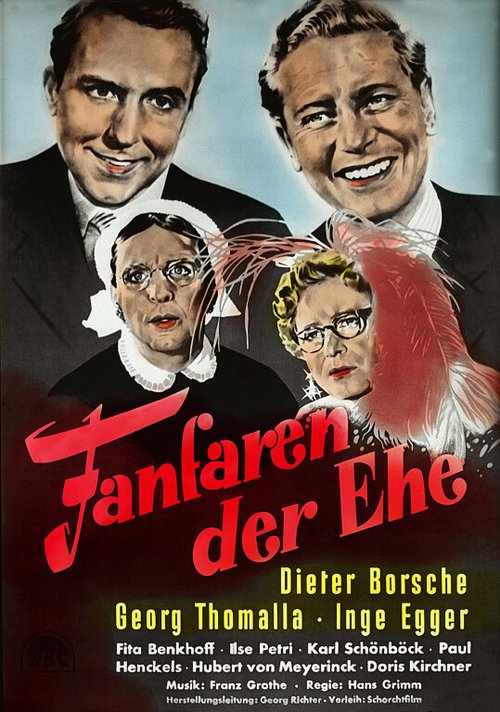Обложка (Постер) Фанфары брака / Fanfaren der Ehe (1953) SATRip Обложка (Постер) Фанфары брака / Fanfaren der Ehe (1953) SATRip