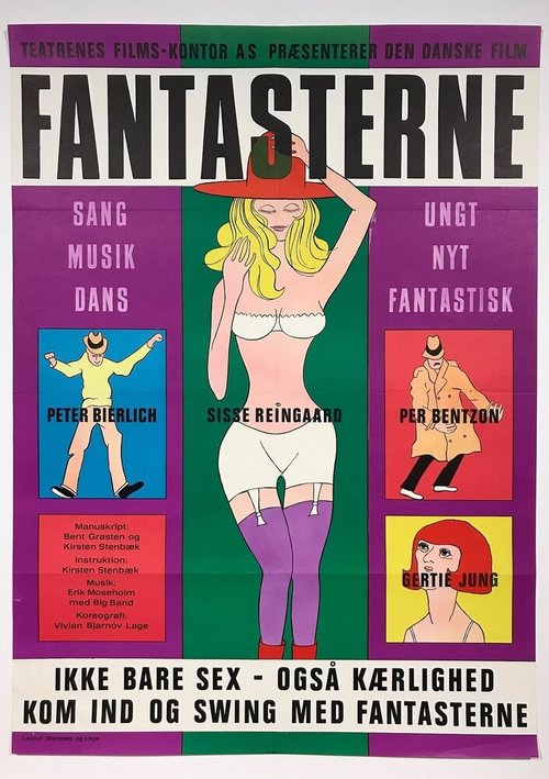 Обложка (Постер) Fantasterne (1967) SATRip Обложка (Постер) Fantasterne (1967) SATRip
