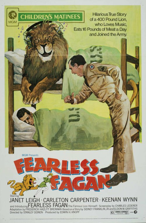 Обложка (Постер) Fearless Fagan (1952) SATRip Обложка (Постер) Fearless Fagan (1952) SATRip