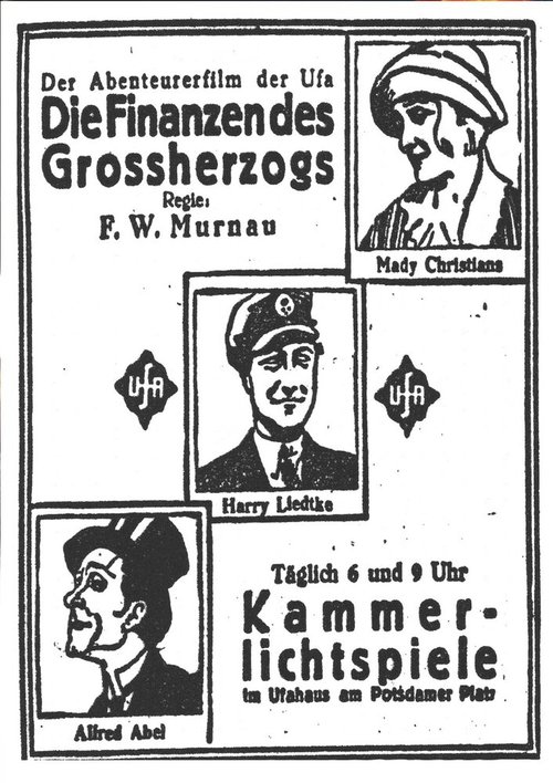 Обложка (Постер) Финансы великого герцога / Die Finanzen des Großherzogs (1924) SATRip Обложка (Постер) Финансы великого герцога / Die Finanzen des Großherzogs (1924) SATRip