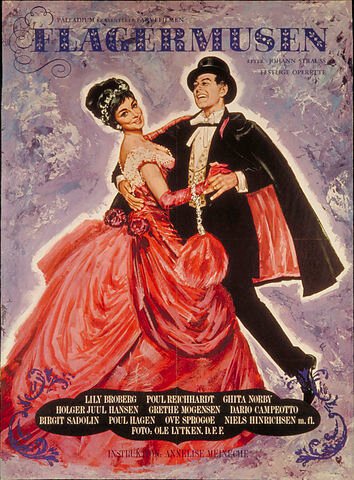 Обложка (Постер) Flagermusen (1966) SATRip Обложка (Постер) Flagermusen (1966) SATRip