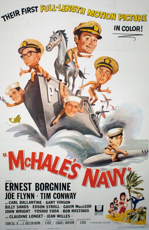 Обложка (Постер) Флот МакХэйла / McHale's Navy (1964) SATRip Обложка (Постер) Флот МакХэйла / McHale's Navy (1964) SATRip
