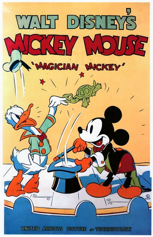 Обложка (Постер) Фокусник Микки / Magician Mickey (1937) Обложка (Постер) Фокусник Микки / Magician Mickey (1937)