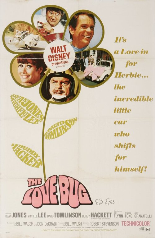 Обложка (Постер) Фольксваген-жук / The Love Bug (1968) SATRip Обложка (Постер) Фольксваген-жук / The Love Bug (1968) SATRip