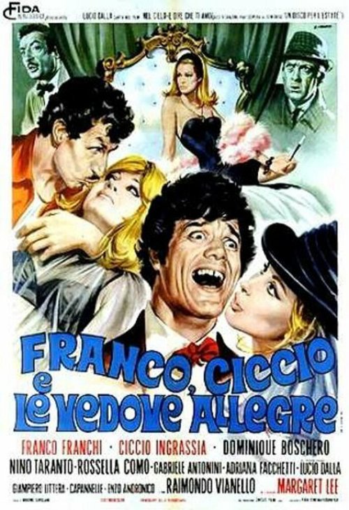 Обложка (Постер) Franco, Ciccio e le vedove allegre (1968) SATRip Обложка (Постер) Franco, Ciccio e le vedove allegre (1968) SATRip