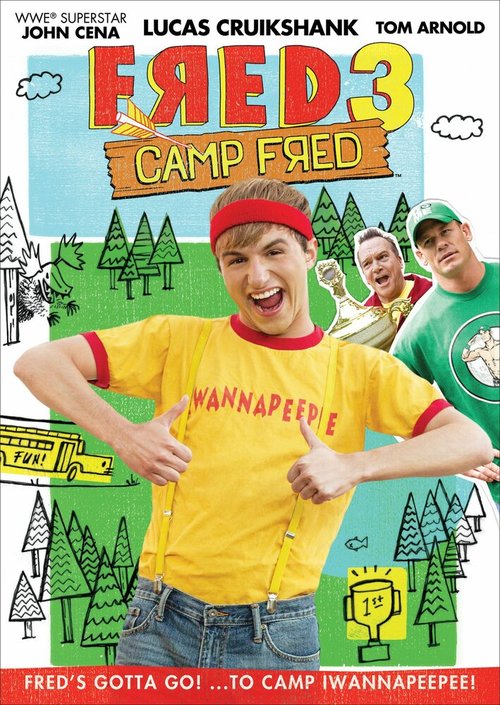Обложка (Постер) Фред в лагере / Fred 3: Camp Fred (2012) HDRip Обложка (Постер) Фред в лагере / Fred 3: Camp Fred (2012) HDRip