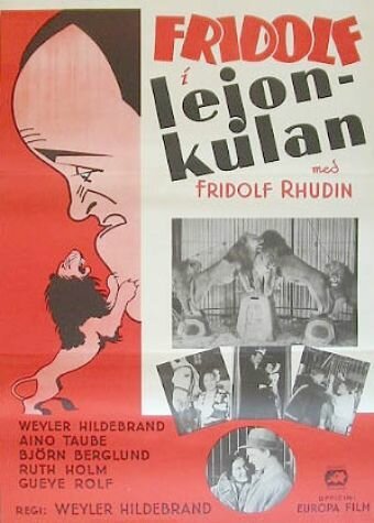 Обложка (Постер) Fridolf i lejonkulan (1933) SATRip Обложка (Постер) Fridolf i lejonkulan (1933) SATRip