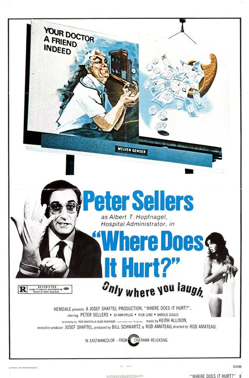 Обложка (Постер) Где болит? / Where Does It Hurt? (1972) SATRip Обложка (Постер) Где болит? / Where Does It Hurt? (1972) SATRip
