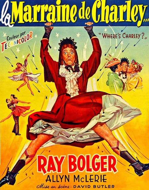 Обложка (Постер) Где Чарли? / Where's Charley? (1952) SATRip Обложка (Постер) Где Чарли? / Where's Charley? (1952) SATRip