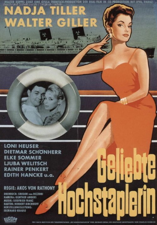 Обложка (Постер) Geliebte Hochstaplerin (1961) SATRip Обложка (Постер) Geliebte Hochstaplerin (1961) SATRip