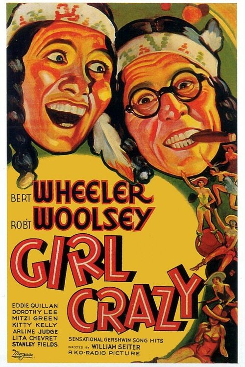 Обложка (Постер) Girl Crazy (1932) SATRip