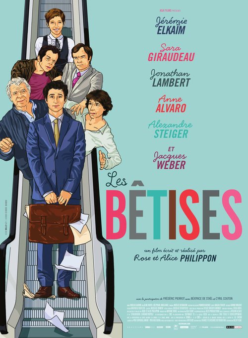 Обложка (Постер) Глупости / Les bêtises (2015) HDRip Обложка (Постер) Глупости / Les bêtises (2015) HDRip