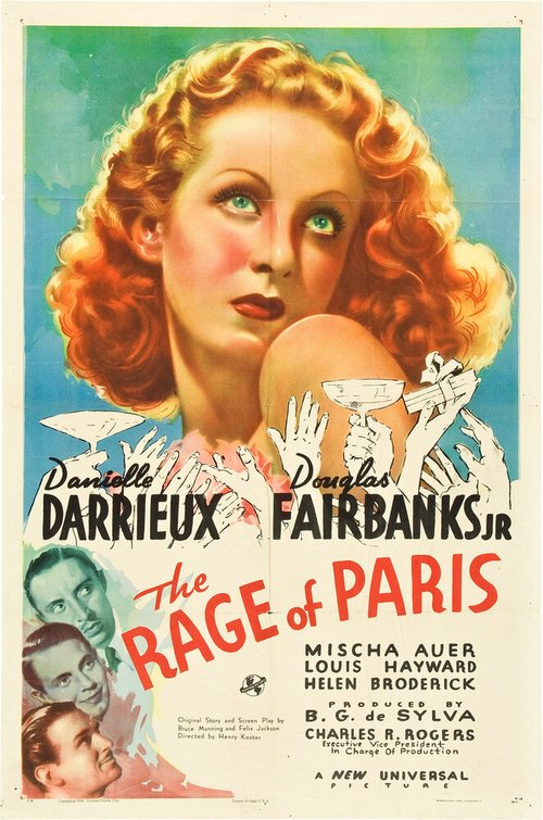 Обложка (Постер) Гнев Парижа / The Rage of Paris (1938) SATRip Обложка (Постер) Гнев Парижа / The Rage of Paris (1938) SATRip