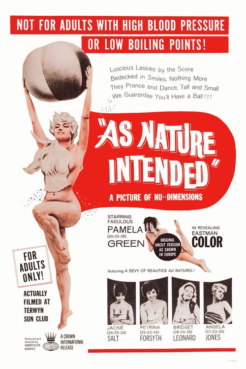 Обложка (Постер) Голые, как задумано природой / Naked as Nature Intended (1961) SATRip Обложка (Постер) Голые, как задумано природой / Naked as Nature Intended (1961) SATRip