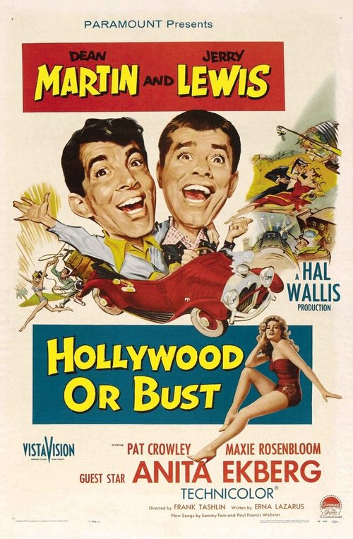 Обложка (Постер) Голливуд или пропал / Hollywood or Bust (1956) SATRip