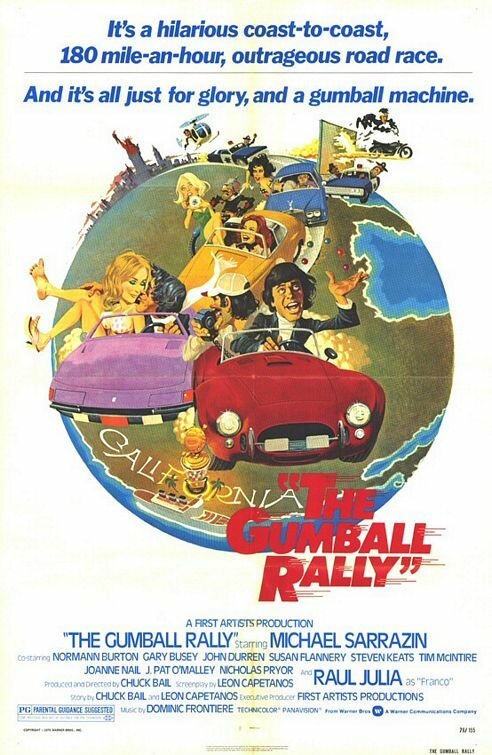 Обложка (Постер) Гонки «Жевательная резинка» / The Gumball Rally (1976) SATRip Обложка (Постер) Гонки «Жевательная резинка» / The Gumball Rally (1976) SATRip