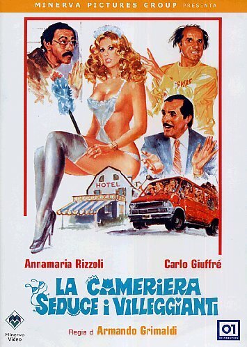 Обложка (Постер) Горничная соблазняет постояльцев / La cameriera seduce i villeggianti (1980) SATRip
