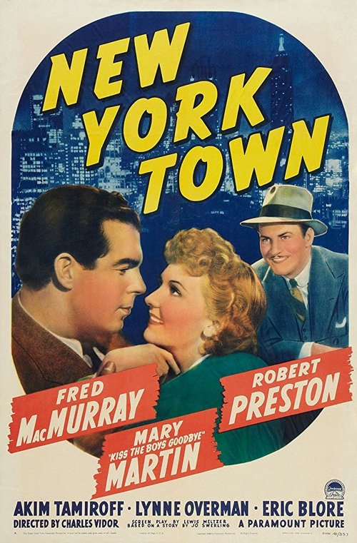 Обложка (Постер) Город Нью-Йорк / New York Town (1941) SATRip Обложка (Постер) Город Нью-Йорк / New York Town (1941) SATRip