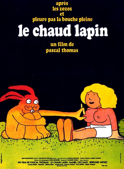 Обложка (Постер) Горячий кролик / Le chaud lapin (1974) SATRip Обложка (Постер) Горячий кролик / Le chaud lapin (1974) SATRip