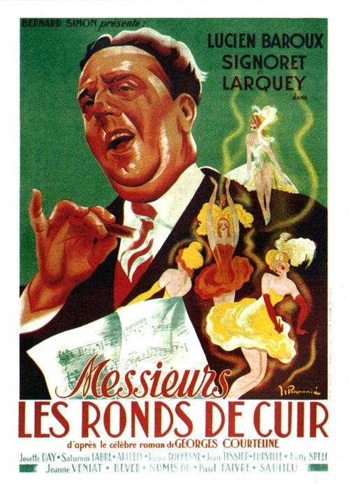 Обложка (Постер) Господа чиновники / Messieurs les ronds de cuir (1936) SATRip Обложка (Постер) Господа чиновники / Messieurs les ronds de cuir (1936) SATRip