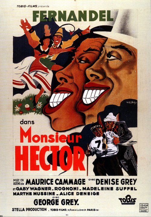 Обложка (Постер) Господин Эктор / Monsieur Hector (1940) SATRip Обложка (Постер) Господин Эктор / Monsieur Hector (1940) SATRip