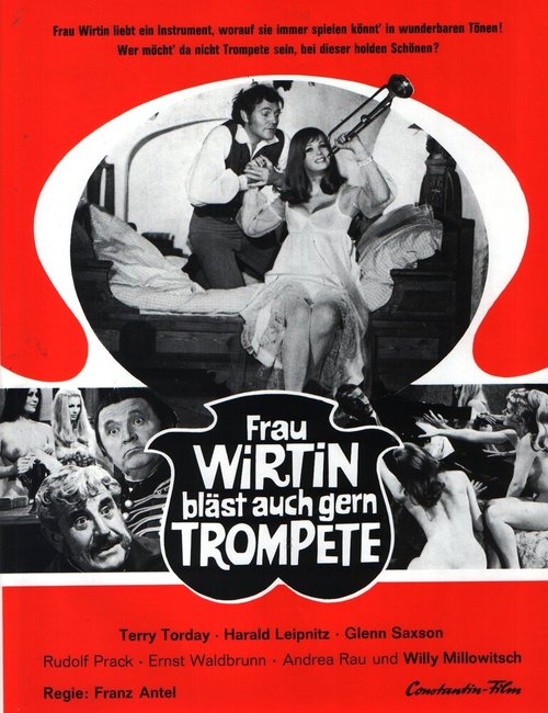 Обложка (Постер) Госпожа хозяйка тоже трубит в горн / Frau Wirtin bläst auch gern Trompete (1970) SATRip Обложка (Постер) Госпожа хозяйка тоже трубит в горн / Frau Wirtin bläst auch gern Trompete (1970) SATRip