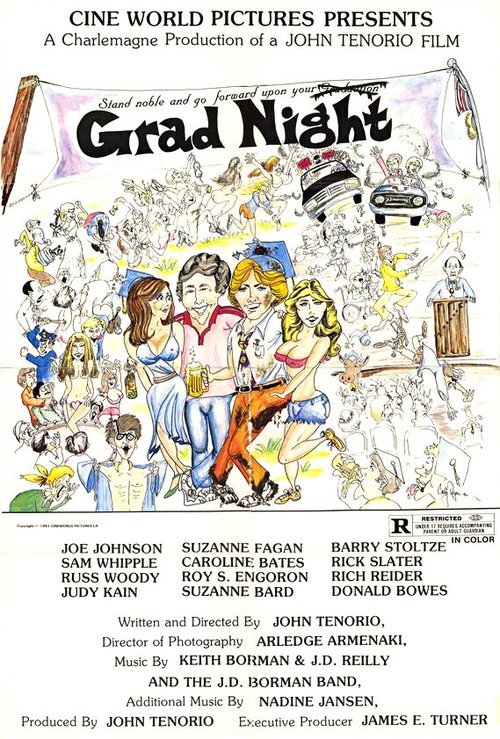 Обложка (Постер) Grad Night (1980) SATRip Обложка (Постер) Grad Night (1980) SATRip