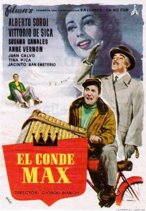 Обложка (Постер) Граф Макс / Il conte Max (1957) SATRip Обложка (Постер) Граф Макс / Il conte Max (1957) SATRip