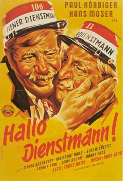Обложка (Постер) Hallo Dienstmann (1952) SATRip Обложка (Постер) Hallo Dienstmann (1952) SATRip