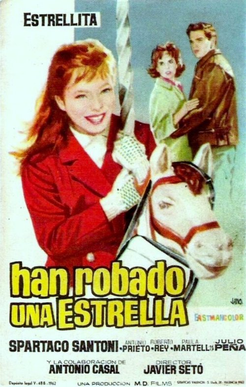 Обложка (Постер) Han robado una estrella (1963) SATRip Обложка (Постер) Han robado una estrella (1963) SATRip