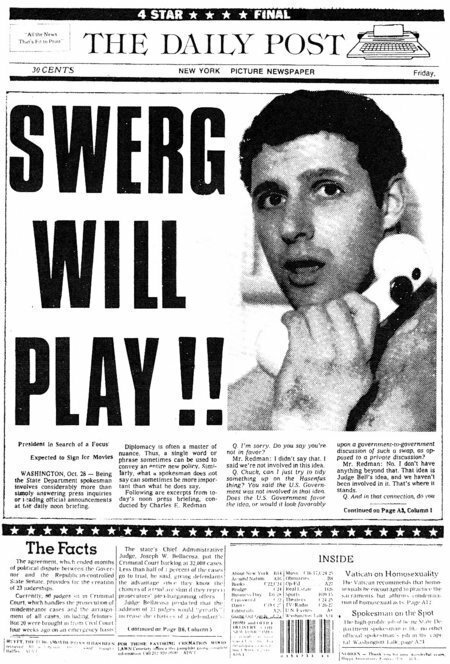 Обложка (Постер) Harold Swerg (1988) Обложка (Постер) Harold Swerg (1988)