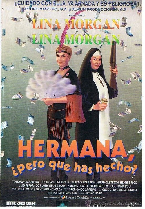 Обложка (Постер) Hermana, pero ¿qué has hecho? (1995) HDRip Обложка (Постер) Hermana, pero ¿qué has hecho? (1995) HDRip