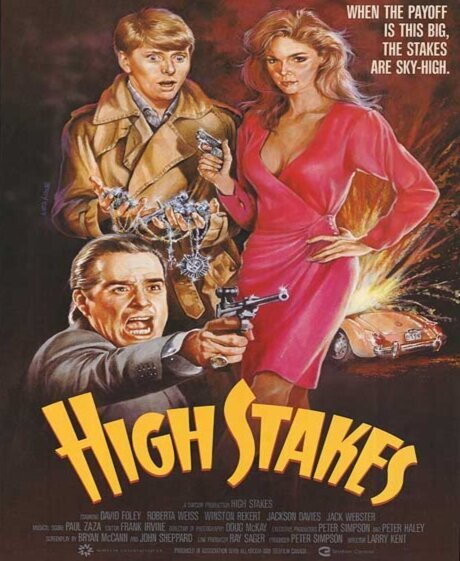 Обложка (Постер) High Stakes (1986) SATRip Обложка (Постер) High Stakes (1986) SATRip