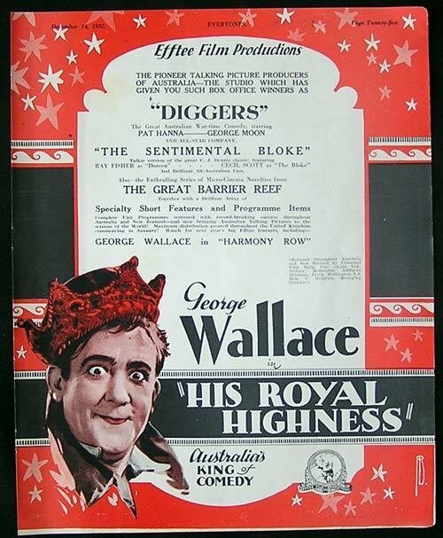 Обложка (Постер) His Royal Highness (1932) SATRip Обложка (Постер) His Royal Highness (1932) SATRip