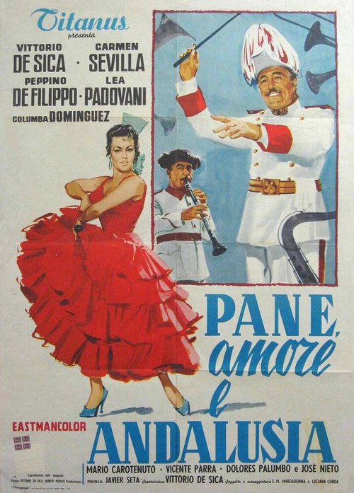 Обложка (Постер) Хлеб, любовь и Андалузия / Pan, amor y Andalucía (1958) SATRip Обложка (Постер) Хлеб, любовь и Андалузия / Pan, amor y Andalucía (1958) SATRip