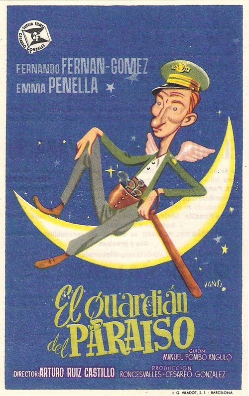 Обложка (Постер) Хранитель рая / El guardián del paraíso (1955) SATRip Обложка (Постер) Хранитель рая / El guardián del paraíso (1955) SATRip