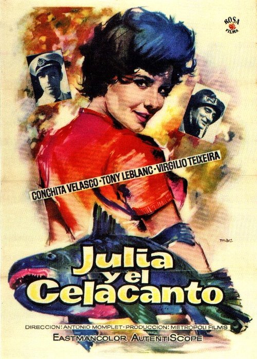 Обложка (Постер) Хулия и целакант / Julia y el celacanto (1961) SATRip Обложка (Постер) Хулия и целакант / Julia y el celacanto (1961) SATRip